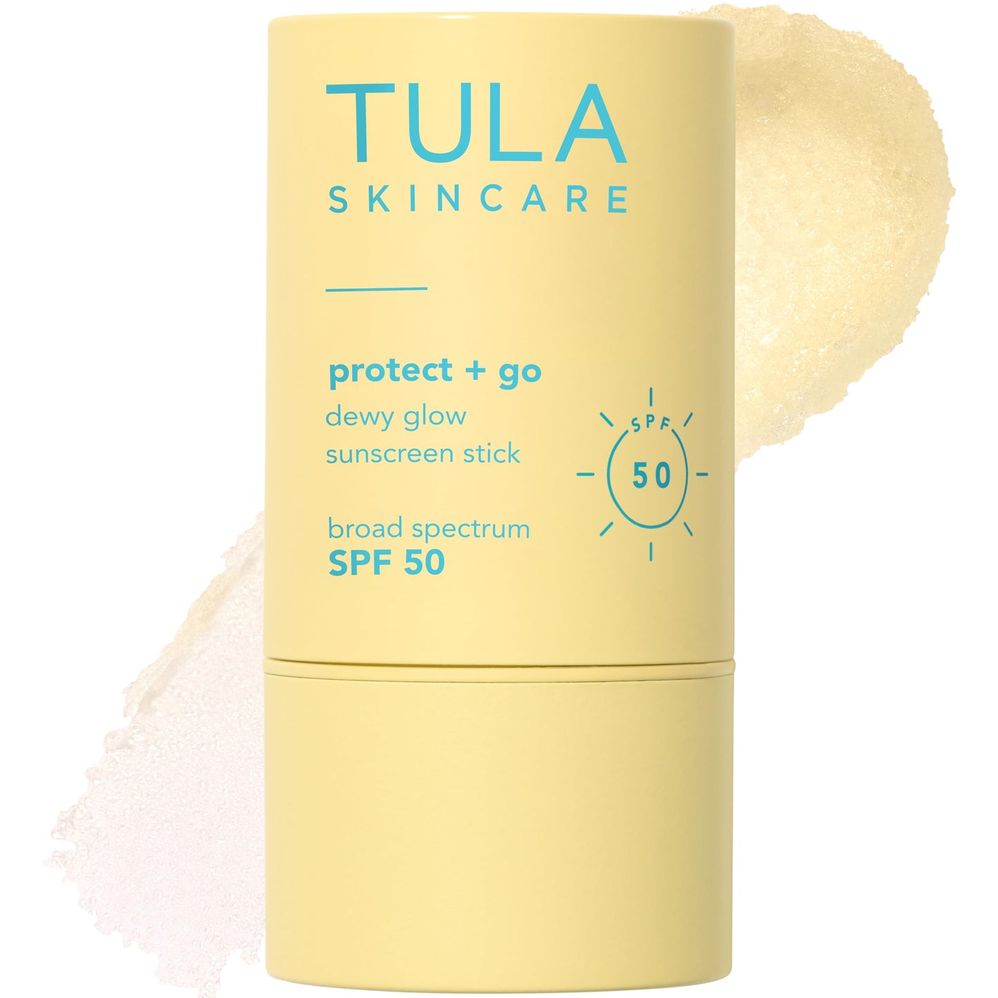 TULA Skin Care Protect + Glow Daily Sunscreen Stick Gel Broad Spectrum SPF 30 - Skincare-First, Non-Greasy, Non-Comedogenic & Reef-Safe with Pollution & Blue Light Protection.